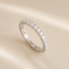 Eterna Moissanite Ring