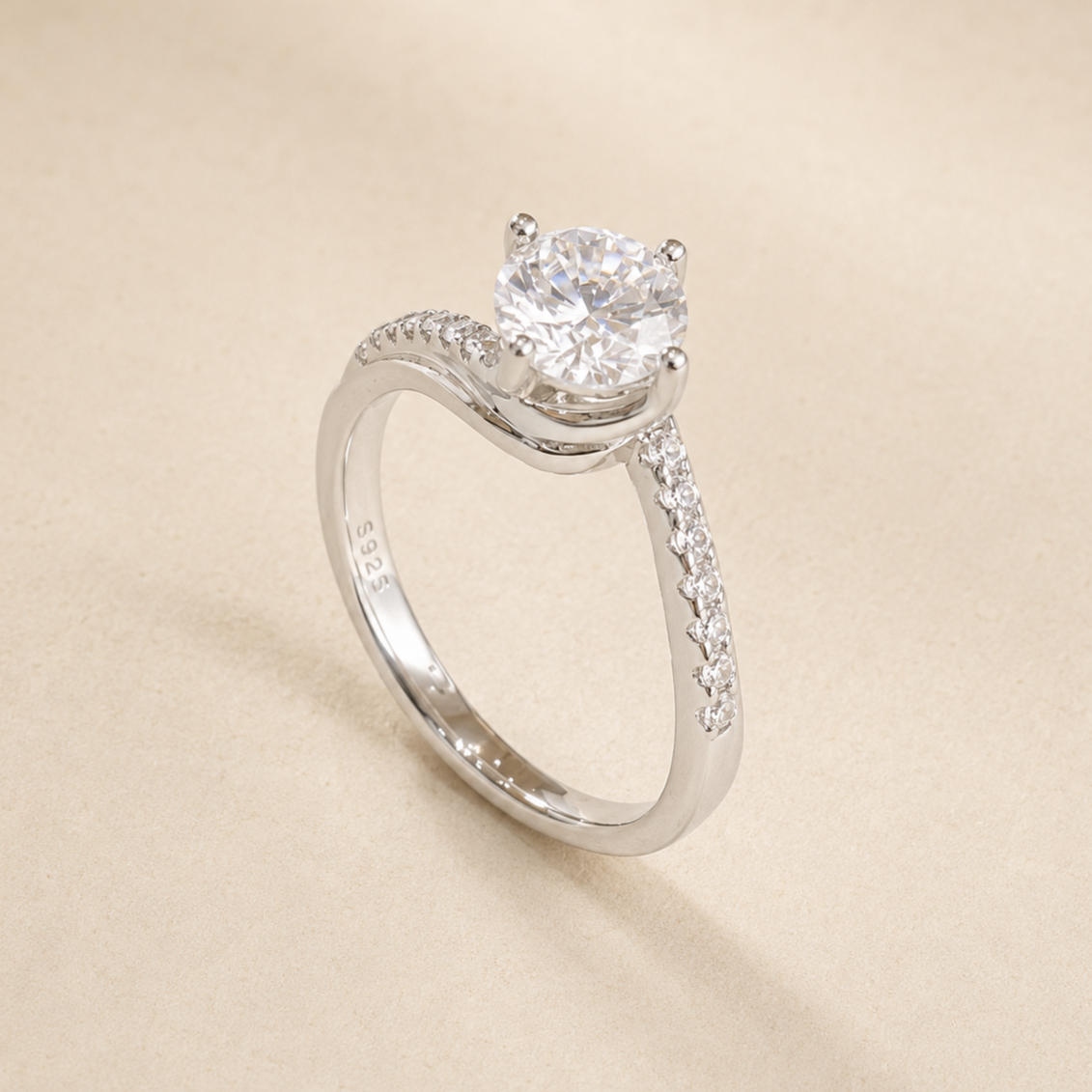 Nova Moissanite Ring