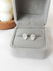 Tear Drop Stud Earrings