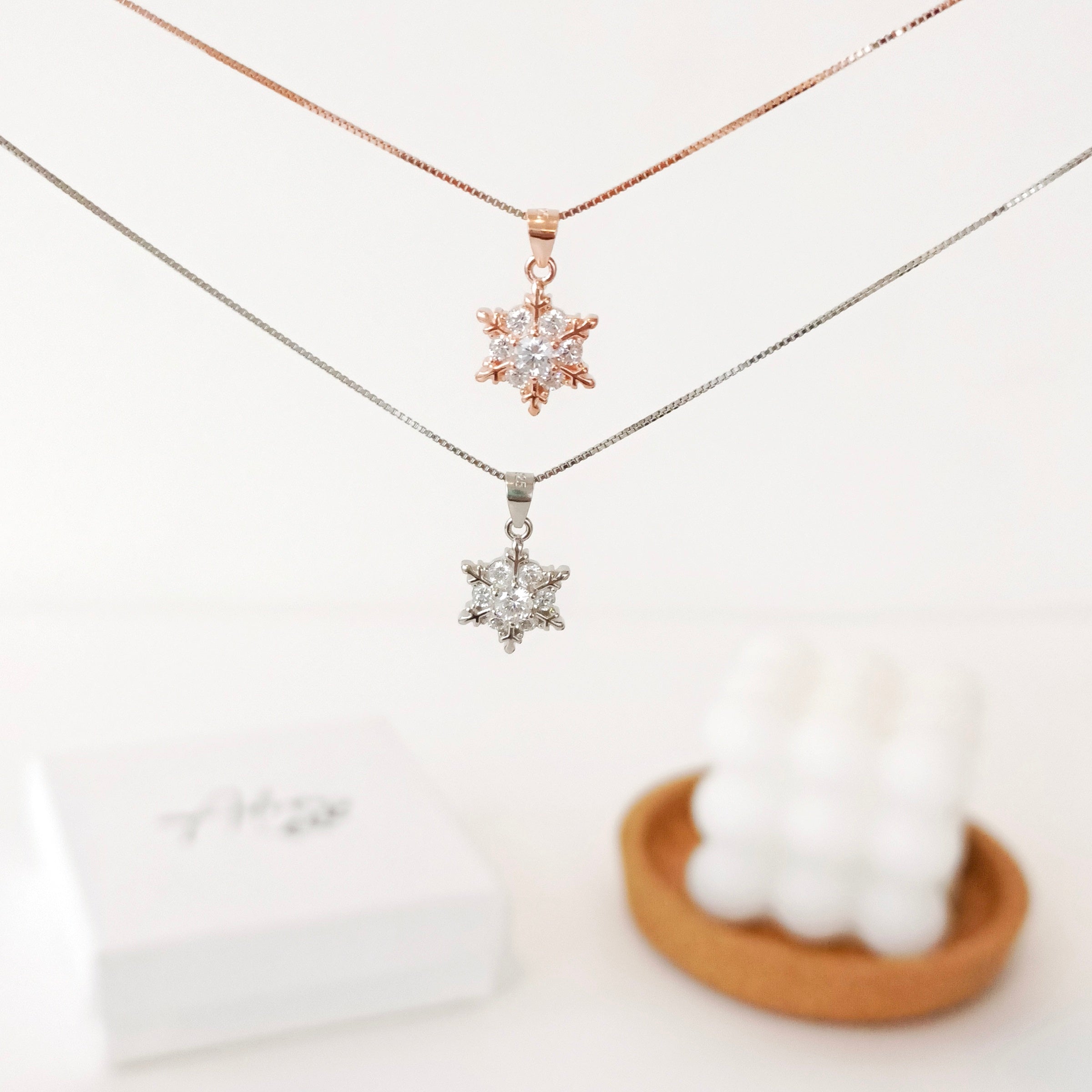 Eira Snow Flake Necklace