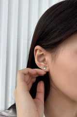 Saerahie Christmas Moonstone Studs Earring