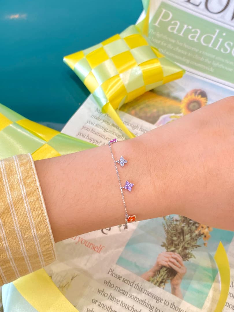 Soraya Star Charm Bracelet