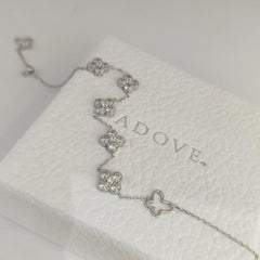 Butterfly Clover Bracelet