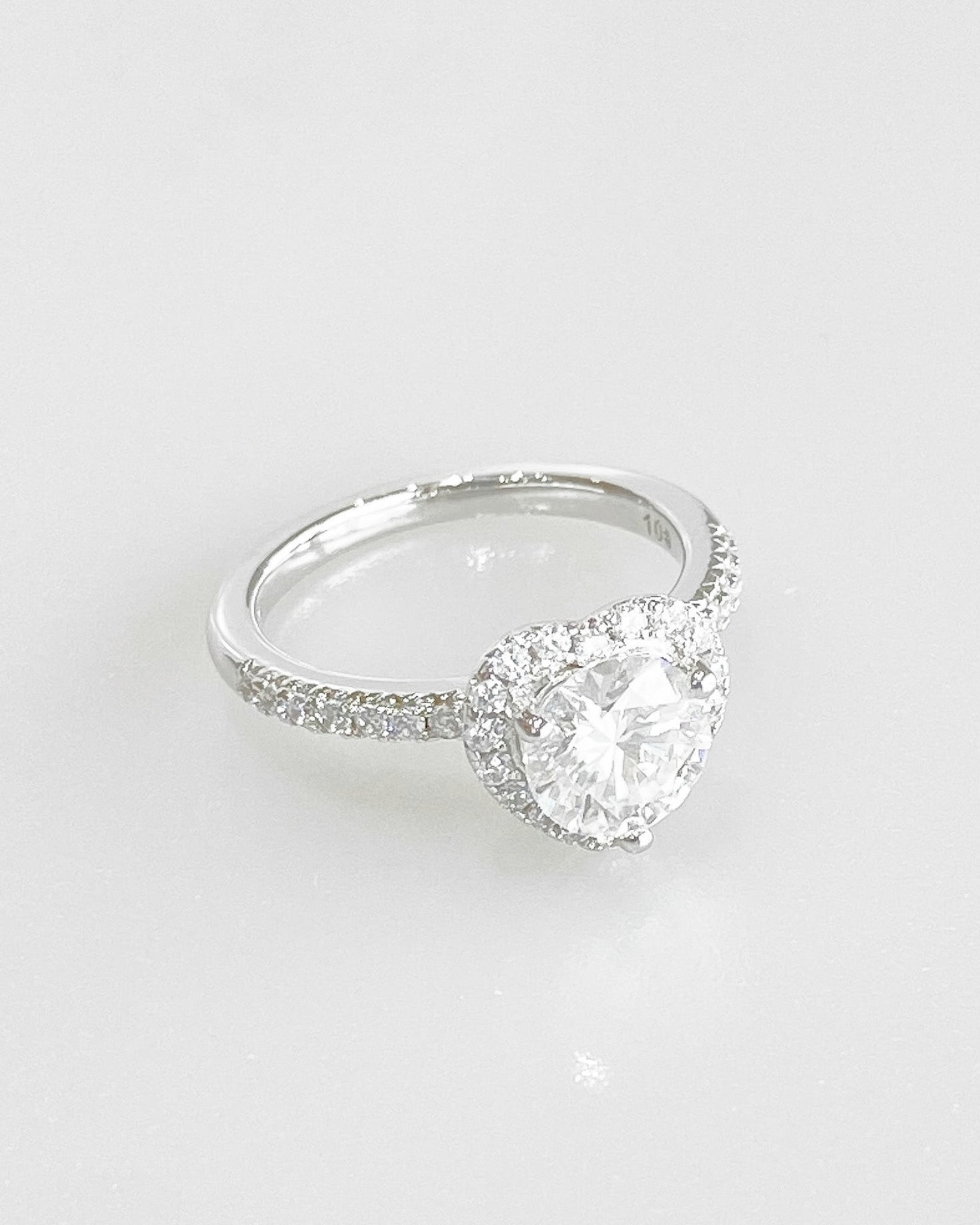 Amora Moissanite Ring