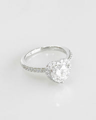 Amora Moissanite Ring