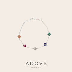 Valeria Clover Charm Bracelet
