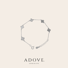Crush Ice Clover Bracelet