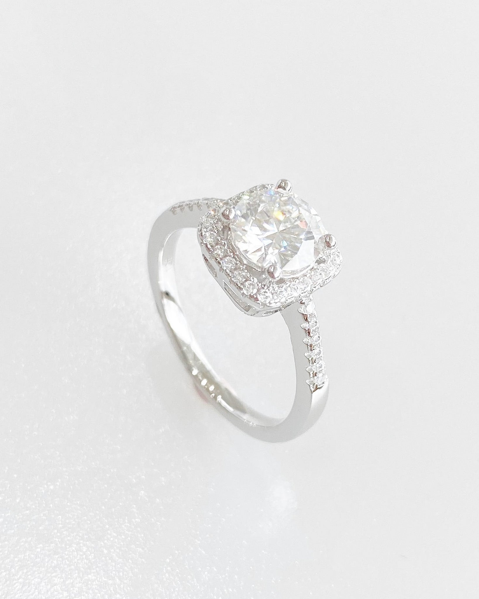 Lumina Moissanite Ring