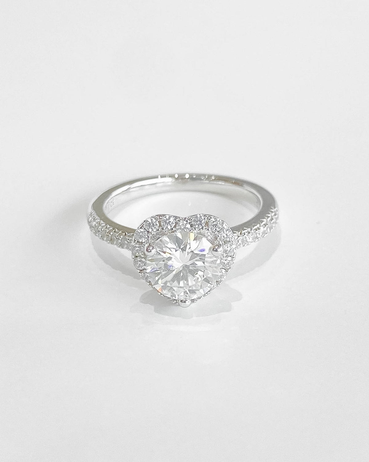 Amora Moissanite Ring