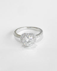 Amora Moissanite Ring