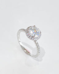Celestia Moissanite Ring