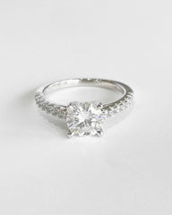 Lunara Moissanite Ring