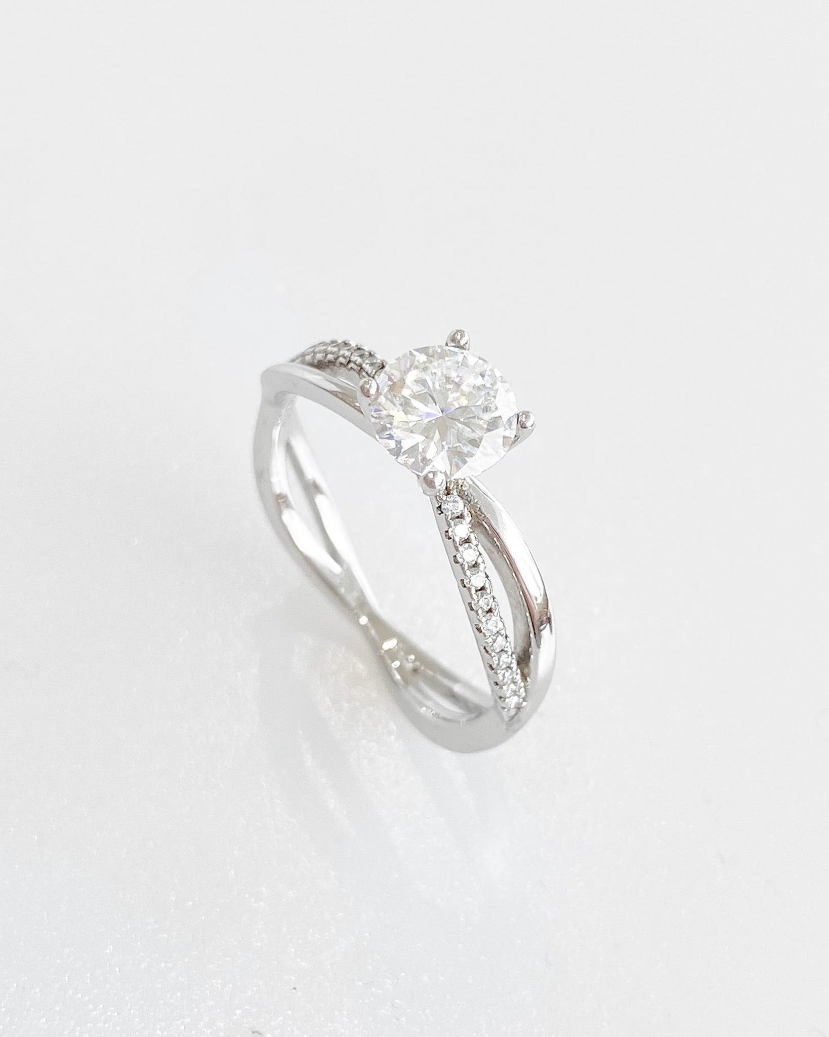 Elysia Moissanite Ring