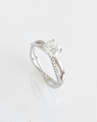 Elysia Moissanite Ring