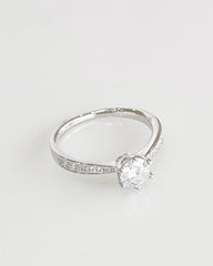 Lyra Moissanite Ring