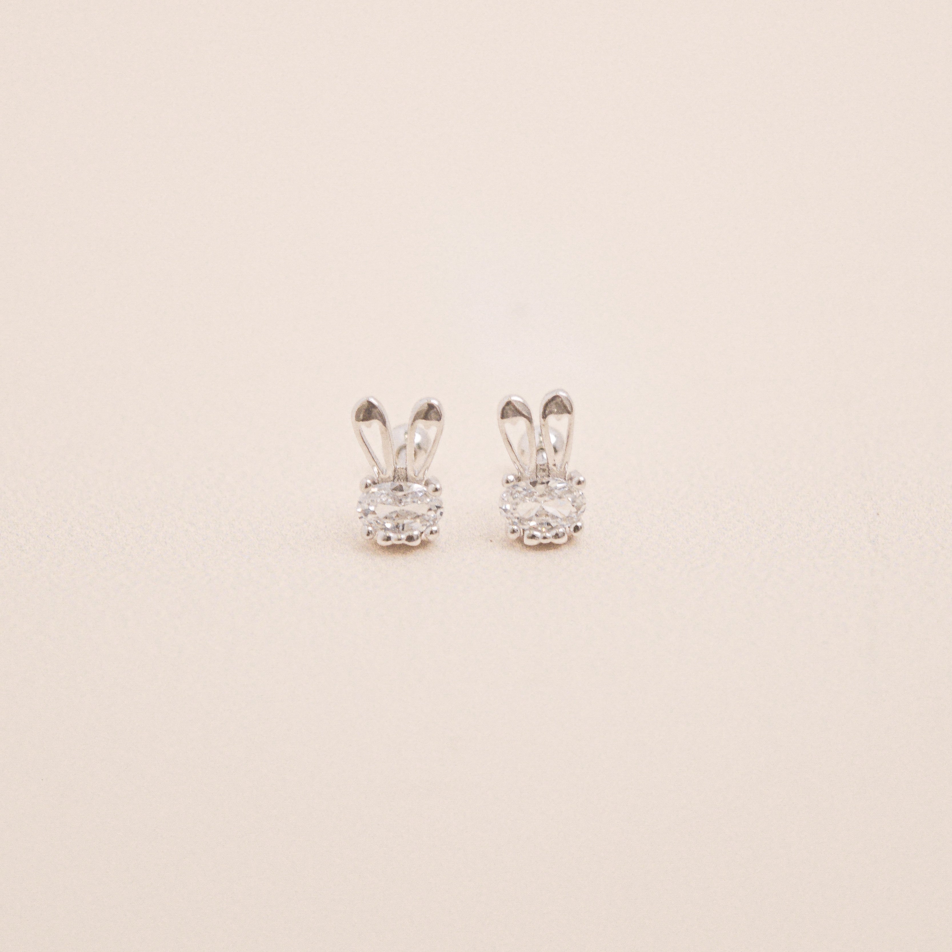 Remi Rabbit Barbell Earrings
