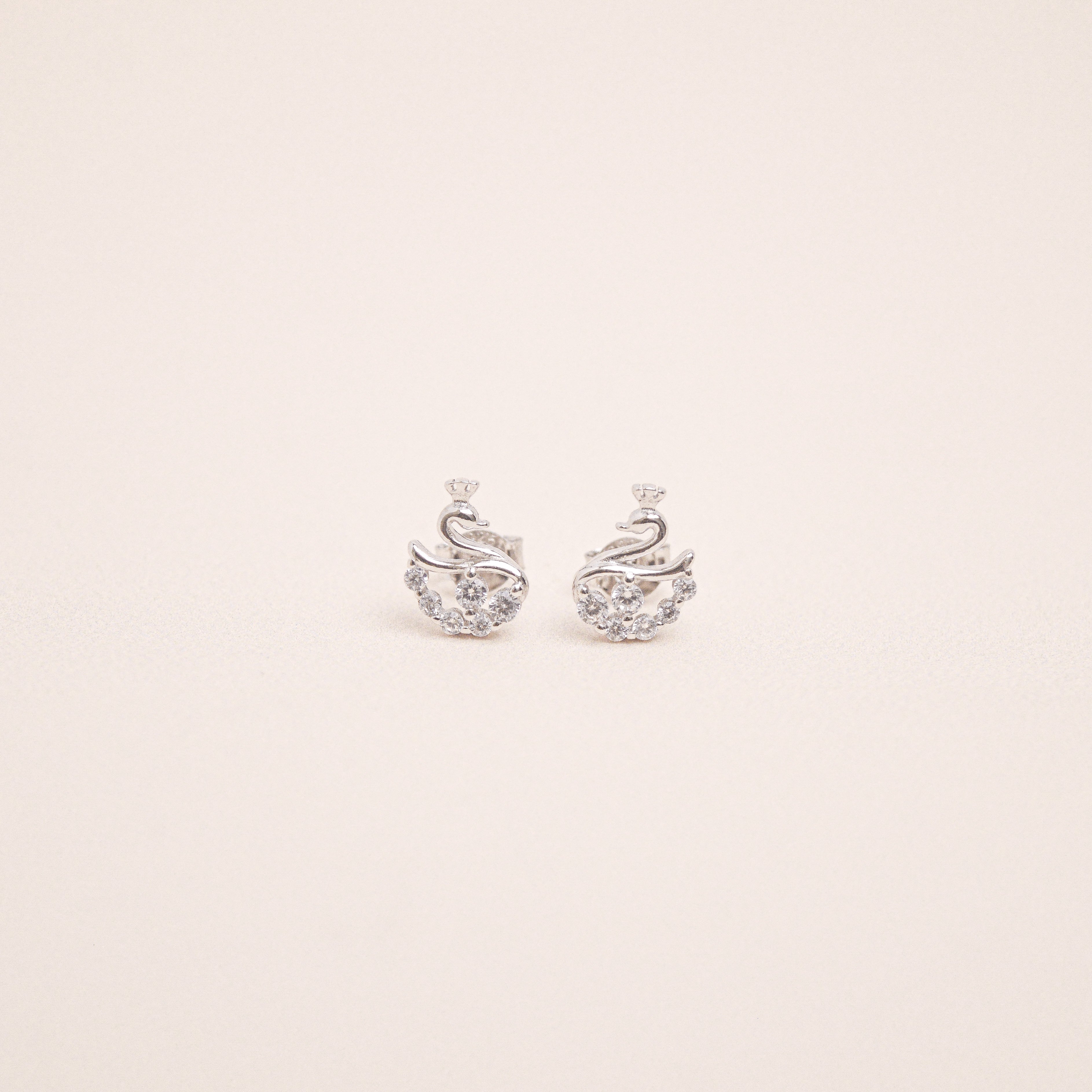 Sadie Swan Stud Earrings
