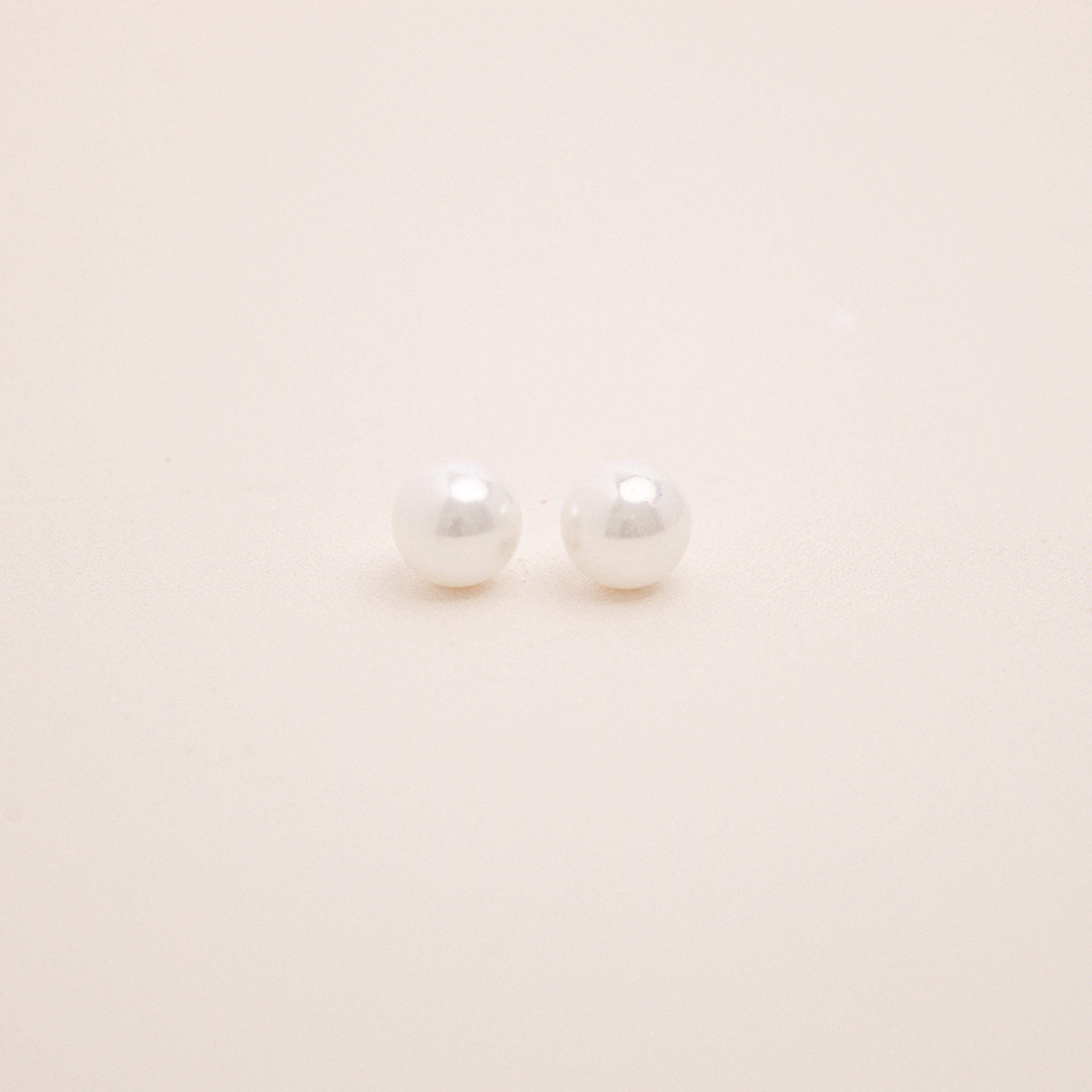 Pearl Stud Earrings