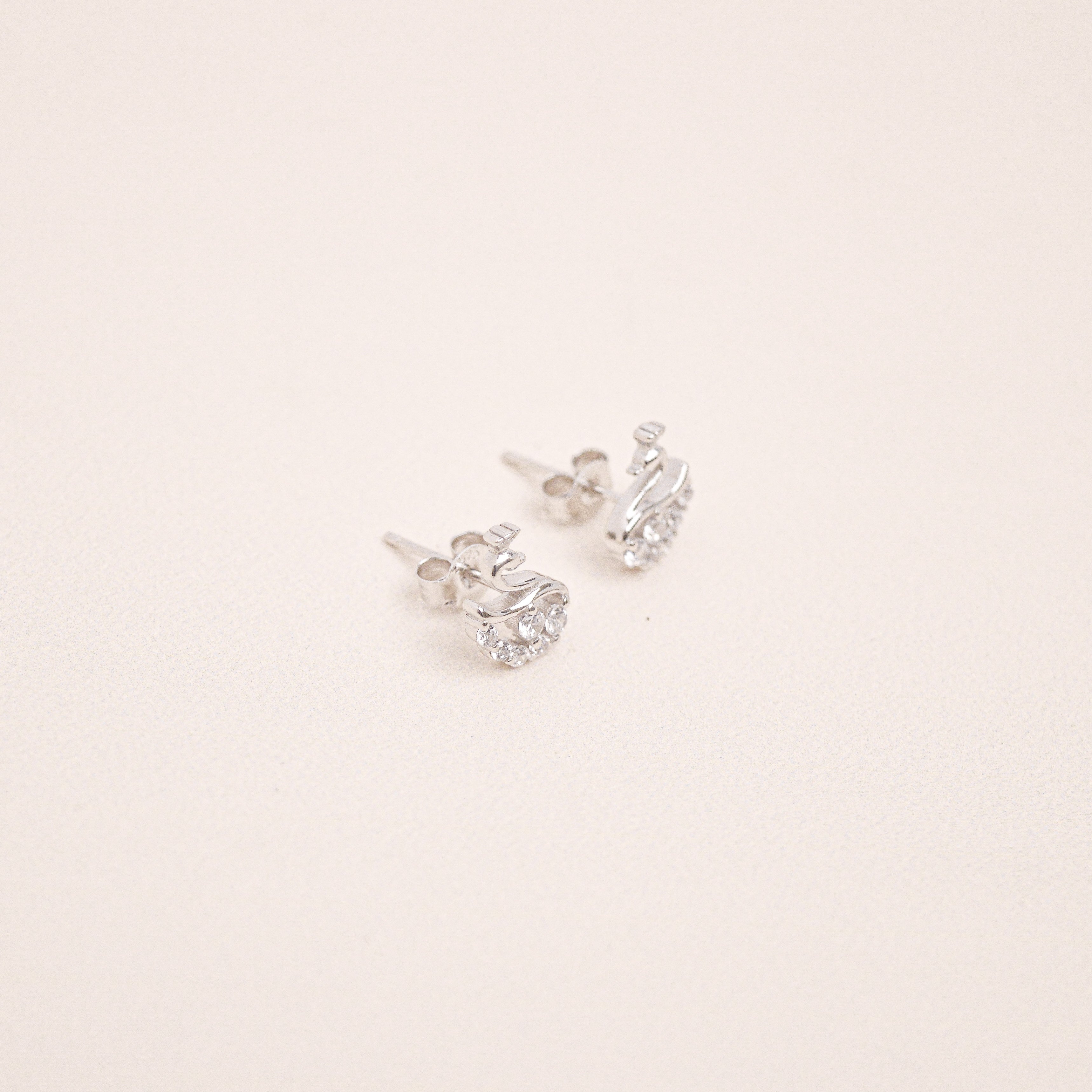 Sadie Swan Stud Earrings