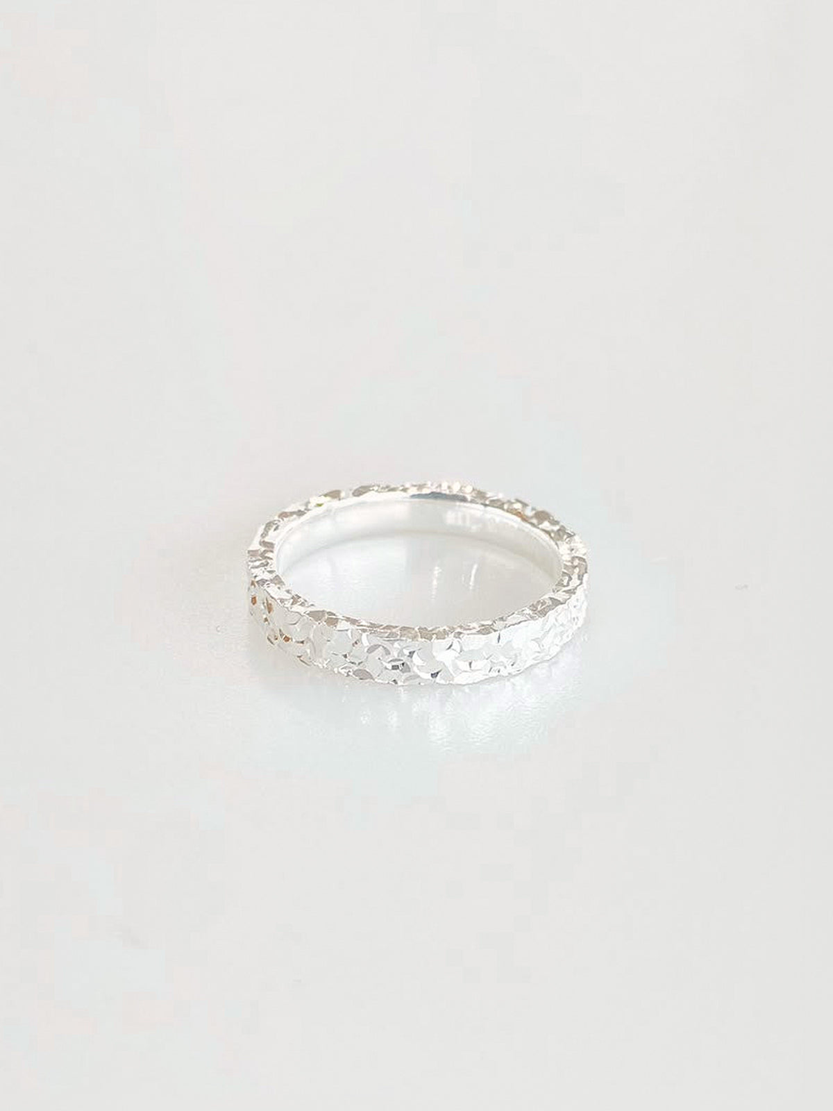 S990 Maelle Sparkle Band Ring - front view